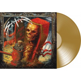 SATAN - Atom By Atom LIMITED EDITION GOLD VINYL OF 400 COPIES WORLDWIDE !