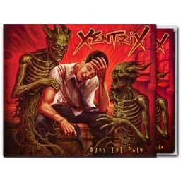 XENTRIX - Bury the Pain LIMITED EDITION O'CARD CD PREORDER