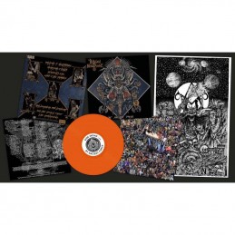 INDIAN NIGHTMARE - By Ancient Force - LP NEON ORANGE