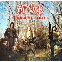 AT WAR - Ordered To Kill - LP Black
