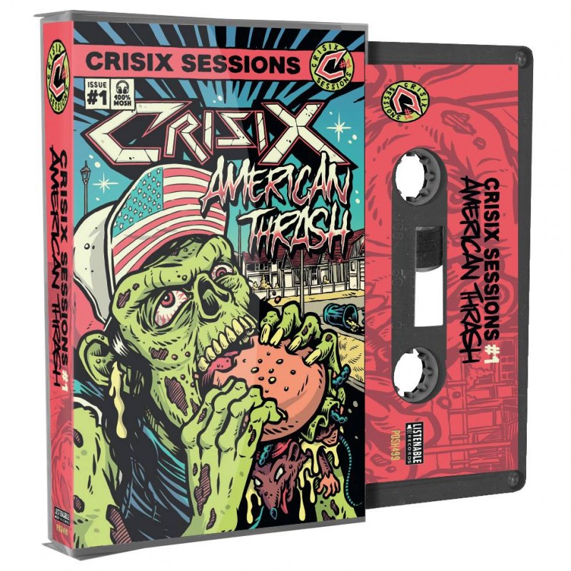 CRISIX : "Crisix sessions 1 : American Thrash" TAPE