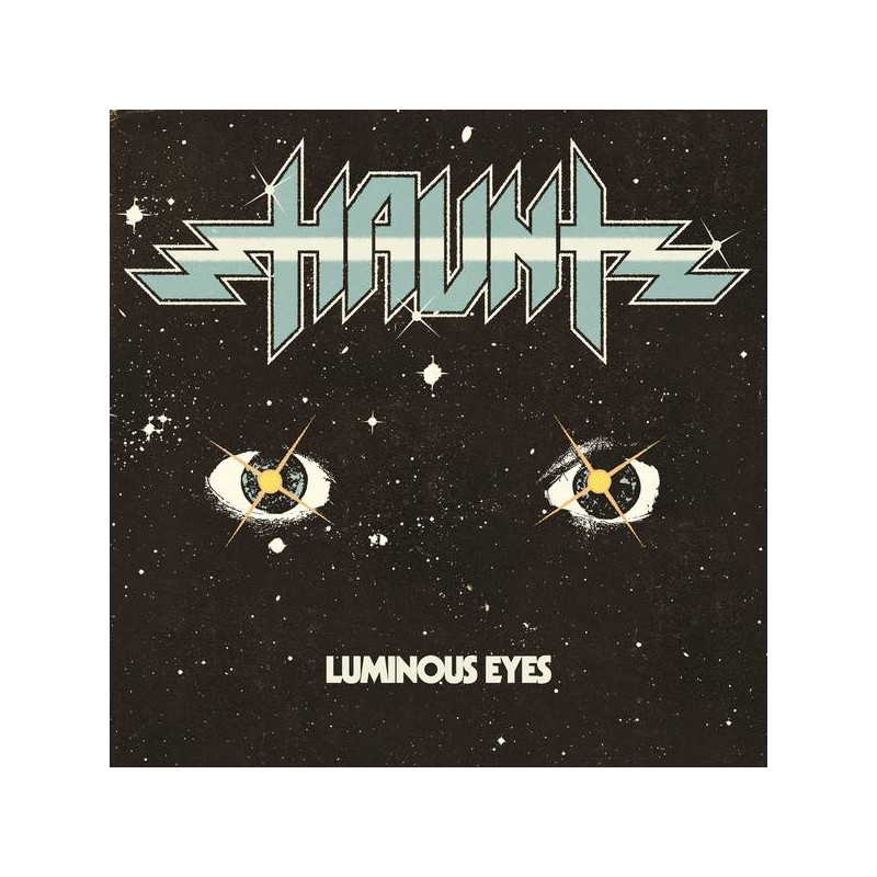 HAUNT - Luminous Eyes -  Clear w/ White Splatter LP