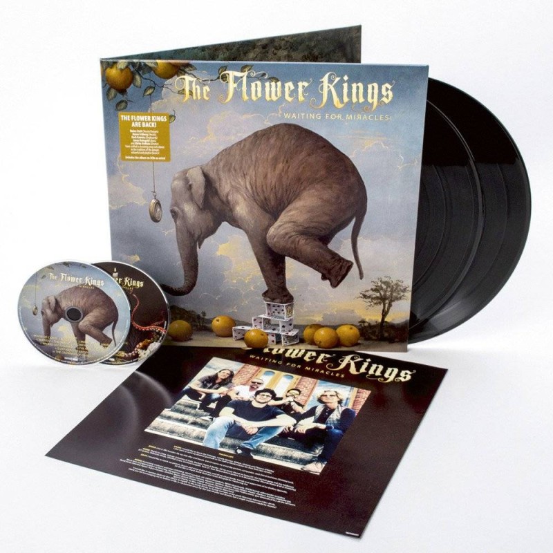 THE FLOWER KINGS - Waiting For Miracles - 2LP+2CD
