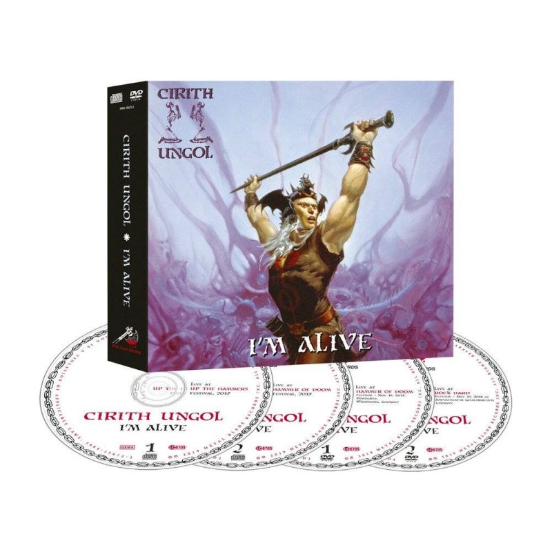 CIRITH UNGOL - I'm Alive BOXSET 2CD+DVD