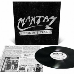 MANTAS - Death By Metal LP - Limited Edition