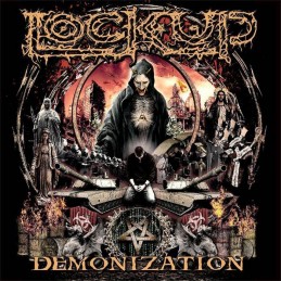 LOCK UP - Demonization LP - Limited Edition Gatefold BLACK VINYL