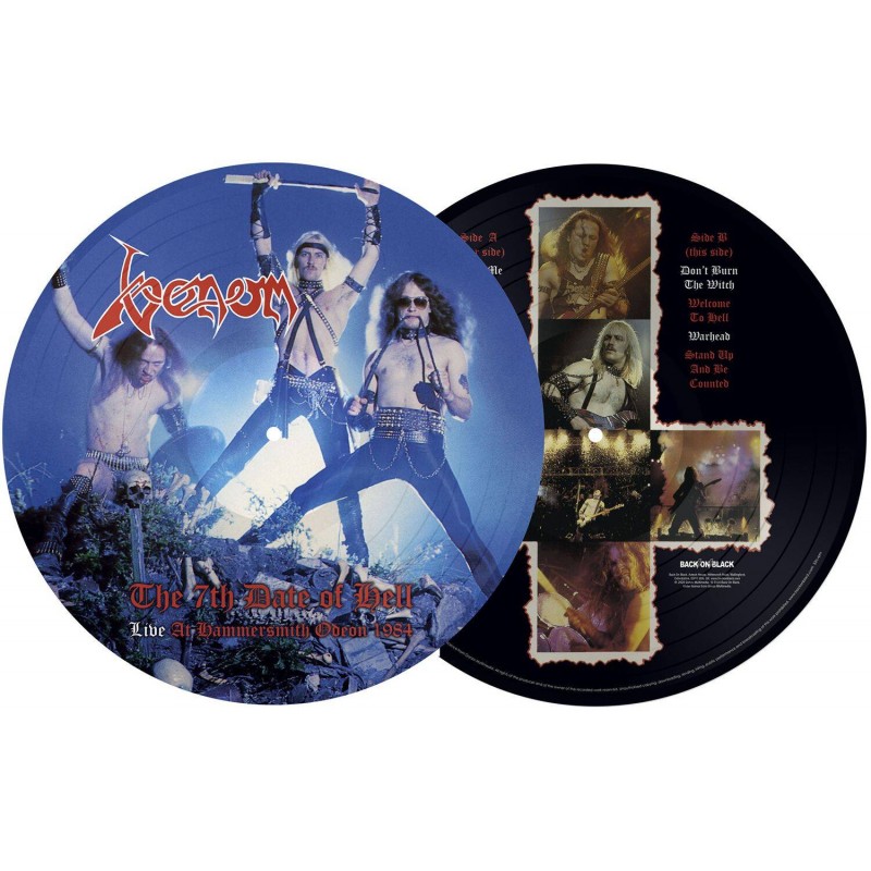 VENOM - The 7th Date Of Hell - Live At Hammersmith 1984 - PICTURE DISC