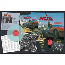 ACID - Engine Beast LP Blue Vinyl + 7" - Limited Edition