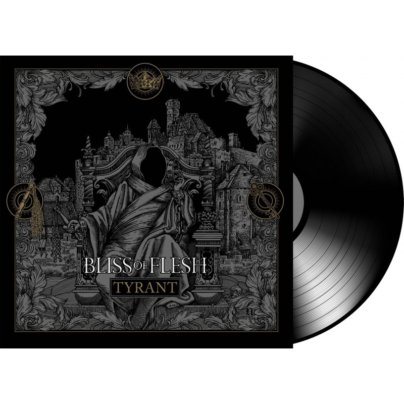 BLISS OF FLESH - Tyrant LIMITED EDITION GATEFOLD BLACK VINYL OF 200 COPIES WORLDWIDE FIRST PRESS ! PREORDER