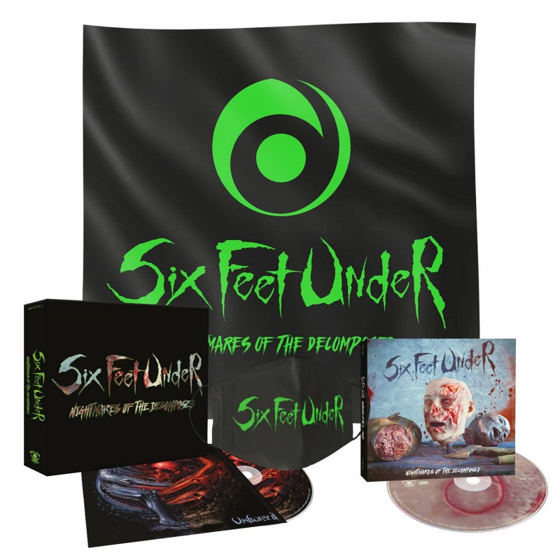 SIX FEET UNDER - Nightmares Of The Decomposed 2CD BOXSET - Limited Edition