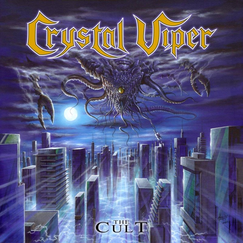 CRYSTAL VIPER - The Cult LIMITED EDITION O CARD CD WITH EXCLUSIVE BONUS TRACK (KING DIAMOND Cover song) PREORDER