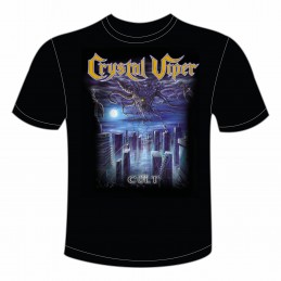 CRYSTAL VIPER - Exclusive ’The Cult’ Cover Album T Shirt PREORDER