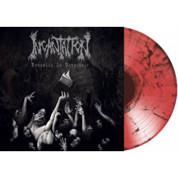 INCANTATION : 'Vanquish in Vengeance' Limited edition Transparent Red / Black marble Vinyl of 666 copies worldwide PREORDER
