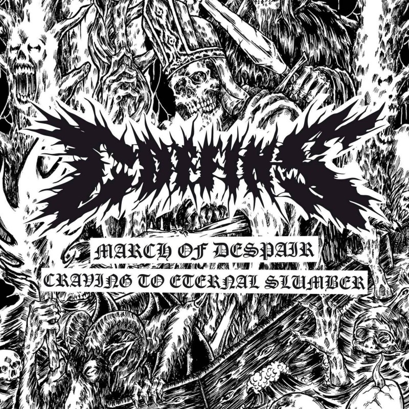 COFFINS - March Of Despair & Craving To Eternal Slumber CD