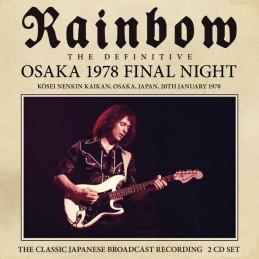 RAINBOW - Osaka 1978 - 2CD