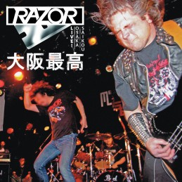 RAZOR - Live! Osaka Saikou 2LP - Gatefold Limited Edition