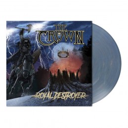 THE CROWN - Royal Destroyer LP - Marbled Vinyl Limited Edition