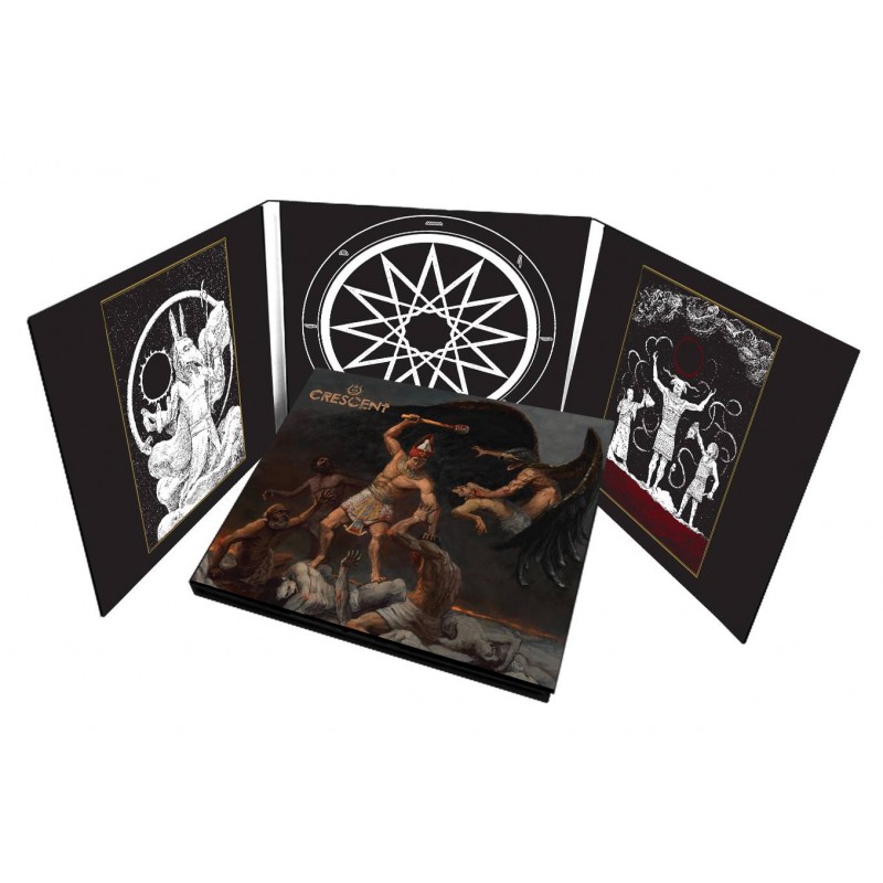 CRESCENT : 'Carving the Fires of Akhet’ LIMITED EDITION DIGIPACK WITH THREE EXCLUSIVE BONUS TRACKS !