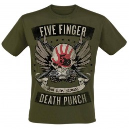 FIVE FINGER DEATH PUNCH - LOCKED AND LOADED TSHIRT