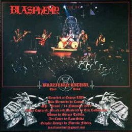 BLASPHEMY - Desecration Of Sao Paulo - Live In Brazilian Ritual - Third Attack BLACK LP