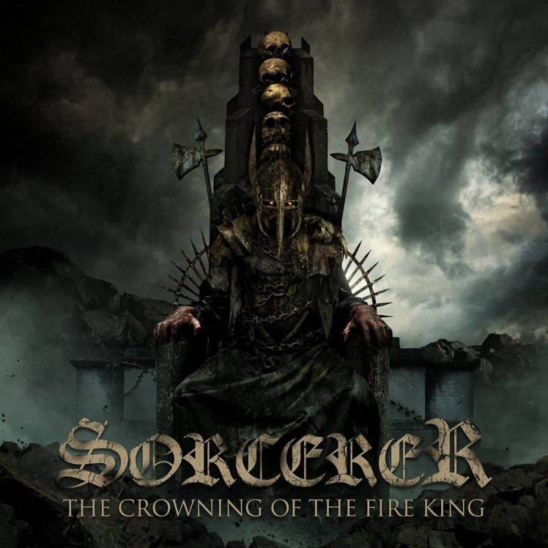 SORCERER - The Crowning Of The Fire King 2LP - 180g Black Vinyl