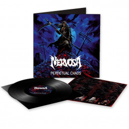 NERVOSA - Perpetual Chaos LP - Gatefold Black Vinyl Limited Edition