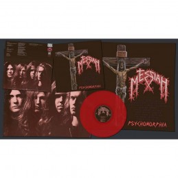 MESSIAH - Psychomorphia MLP - Red Vinyl Limited Edition