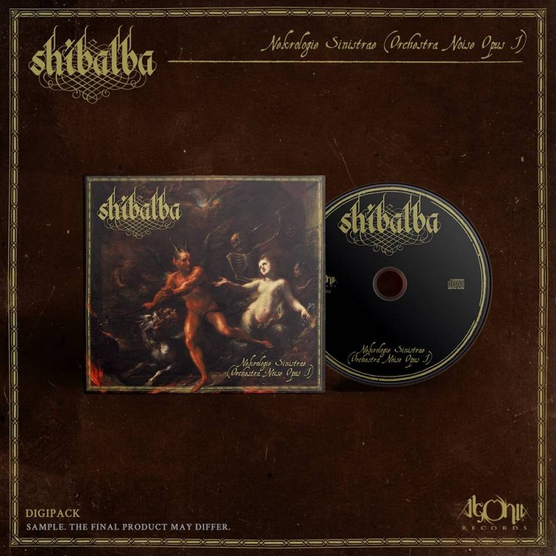 SHIBALBA - Nekrologie Sinistrae (Orchestra Noise Opus I) - CD Digipack Limited Edition