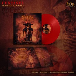 CENTINEX - Doomsday Rituals LP - Red Vinyl Limited Edition