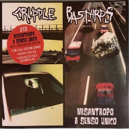 CRIPPLE BASTARDS - Misantropo A Senso Unico : 20th Anniversary - 2CD Deluxe Digipack