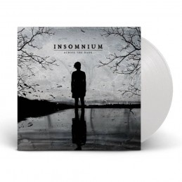 INSOMNIUM - Across The Dark LP - Gatefold Silver Transparent Vinyl Limited Edition