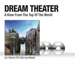 DREAM THEATER - A View From The Top Of The World - 2CD + Blu-Ray Deluxe ARTBOOK Limited Edition