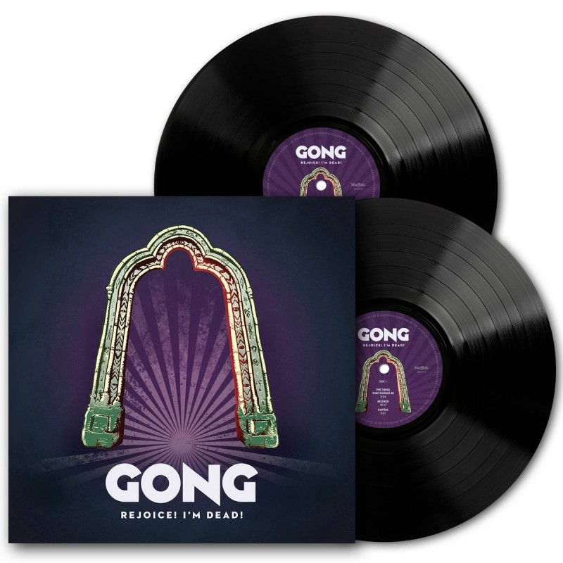 GONG - Rejoice! I'm Dead! - Double LP Black Vinyl