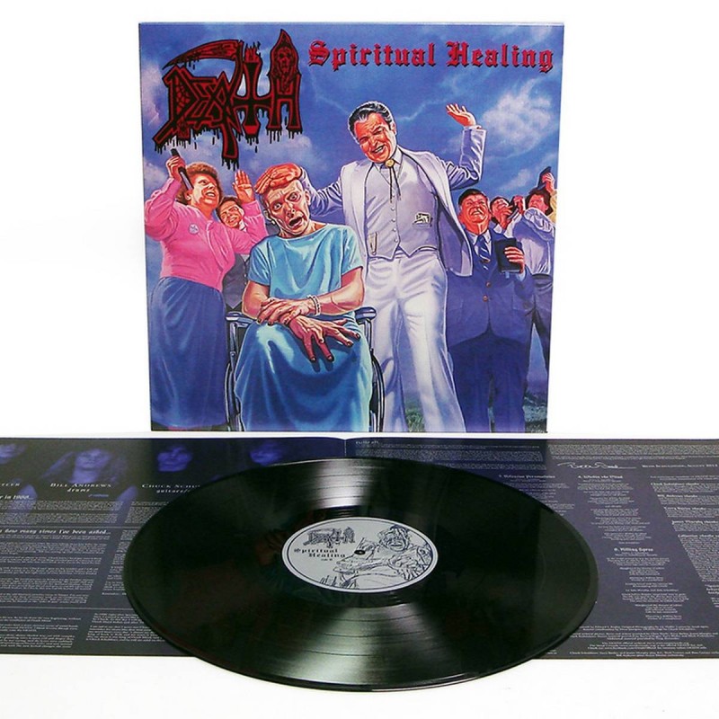 DEATH - Spiritual Healing LP - Black Vinyl Limited Edition