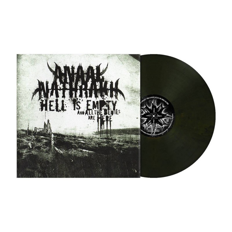 ANAAL NATHRAKH - Hell Is Empty And All The Devils Are Here LP - Dark Olive Brown Marbled Vinyl Limited Edition