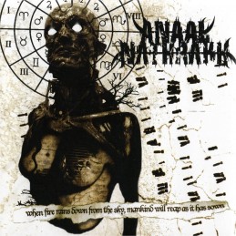 ANAAL NATHRAKH - When Fire Rains Down From The Sky, Mankind Will Reap As It Has Sown LP - Clear Fog White Marbled LTD Edition