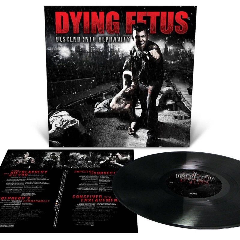 DYING FETUS - Descend Into Depravity LP - Limited Edition
