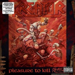 KREATOR - Pleasure To Kill REMASTERED - 2LP Gatefold 180g Black Vinyl