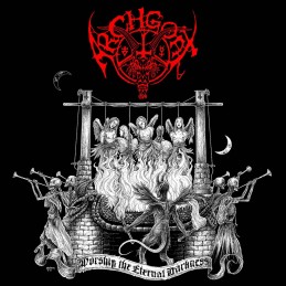ARCHGOAT - Worship The Eternal Darkness LP - Gatefold Blood Red/Black Vinyl Limited Edition