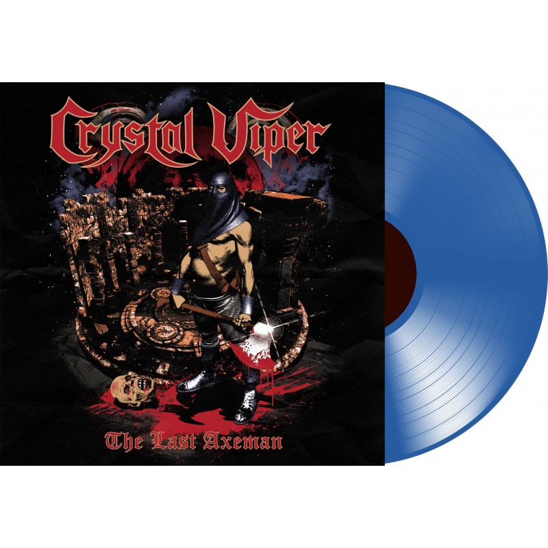 CRYSTAL VIPER : ’The Last Axeman ‘ LIMITED EDITION FULL SPLATTER VINYL OF 100 COPIES WORLDWIDE
