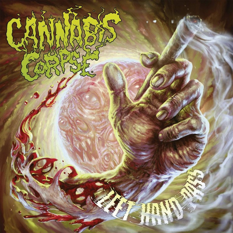 CANNABIS CORPSE - Left Hand Pass LP - Black Vinyl Limited Edition