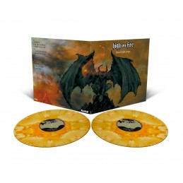 HIGH ON FIRE - Blessed Black Wings 2LP - Gatefold Cloudy Orange Limited Edition
