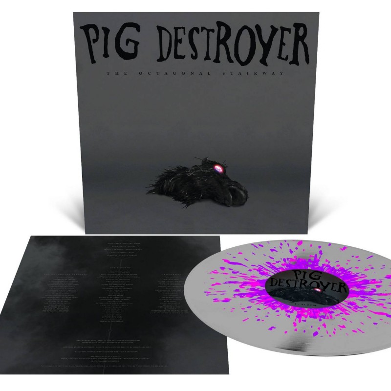 PIG DESTROYER - The Octagonal Stairway LP - Splatter Vinyl Limited Edition