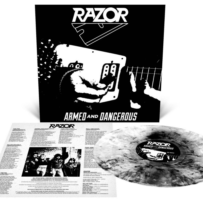 RAZOR - Armed And Dangerous LP - Limited Edition