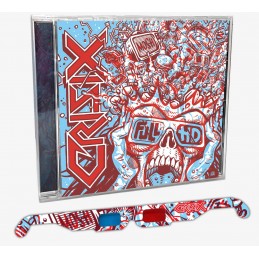 CRISIX  - Full HD CD WITH 16 PAGE BOOKLET IN 3D EFFECT ARTWORK AND 3D GLASSES . Out on April 15