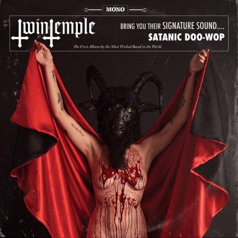 TWIN TEMPLE - Bring You Their Signature Sound.... Satanic Doo-Wop - Limited Black CD