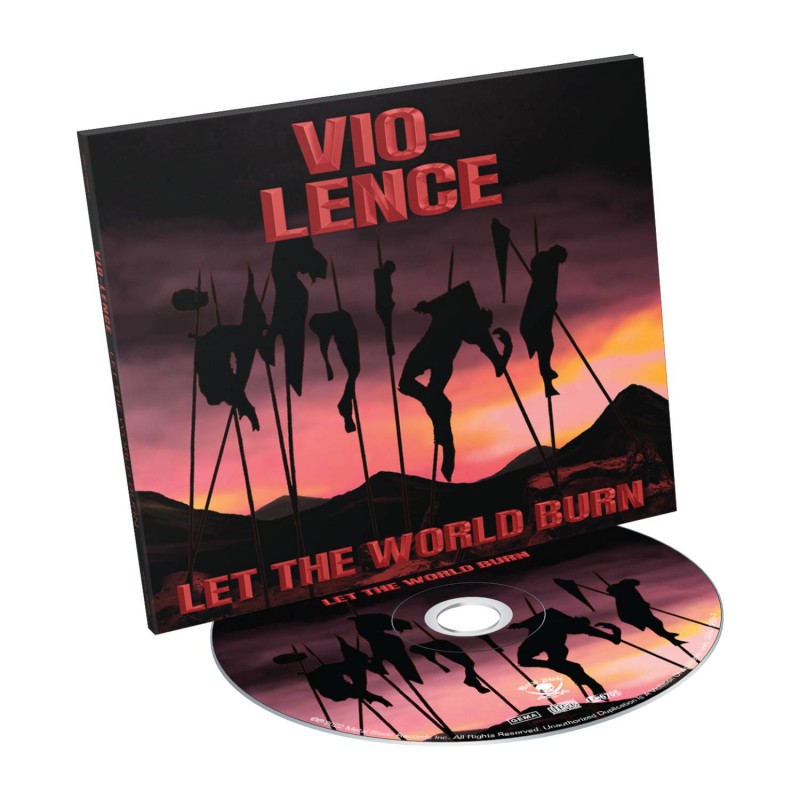 VIO-LENCE - Let The World Burn EP - CD Digipack Limited Edition