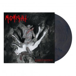 MIDNIGHT - Rebirth By Blasphemy LP - Red Blue Marbled Vinyl Limited Edition
