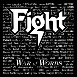 FIGHT - War Of Words LP - 180g Black Vinyl
