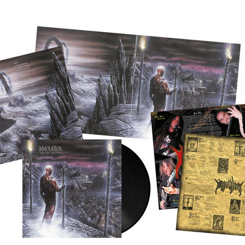 IMMOLATION - Failures For Gods LP - 180g Black Vinyl